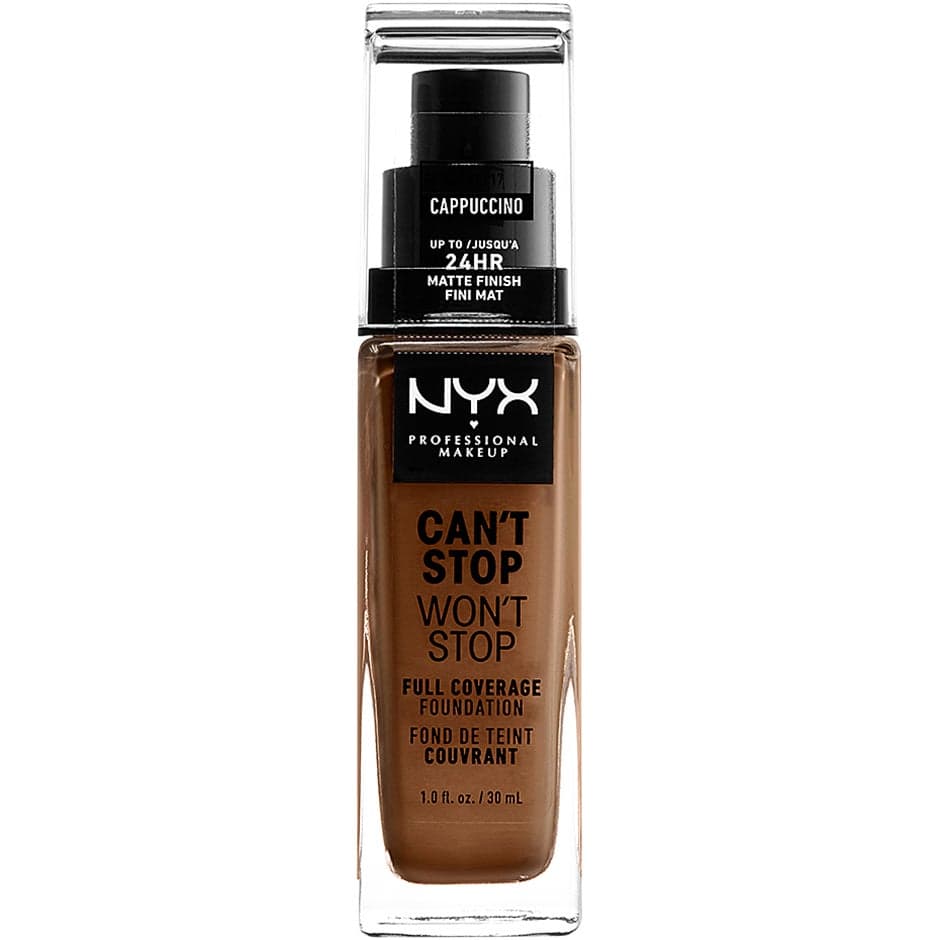 NYX Professional Makeup, Can't Stop Won't Stop Foundation,