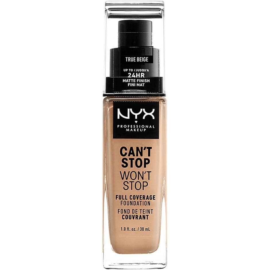 NYX Professional Makeup, Can't Stop Won't Stop Foundation,