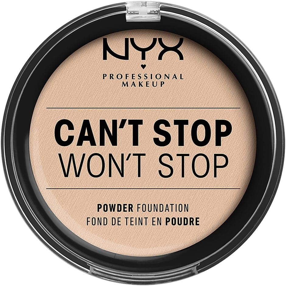 NYX Professional Makeup, Can't Stop Won't Stop Powder Foundation,
