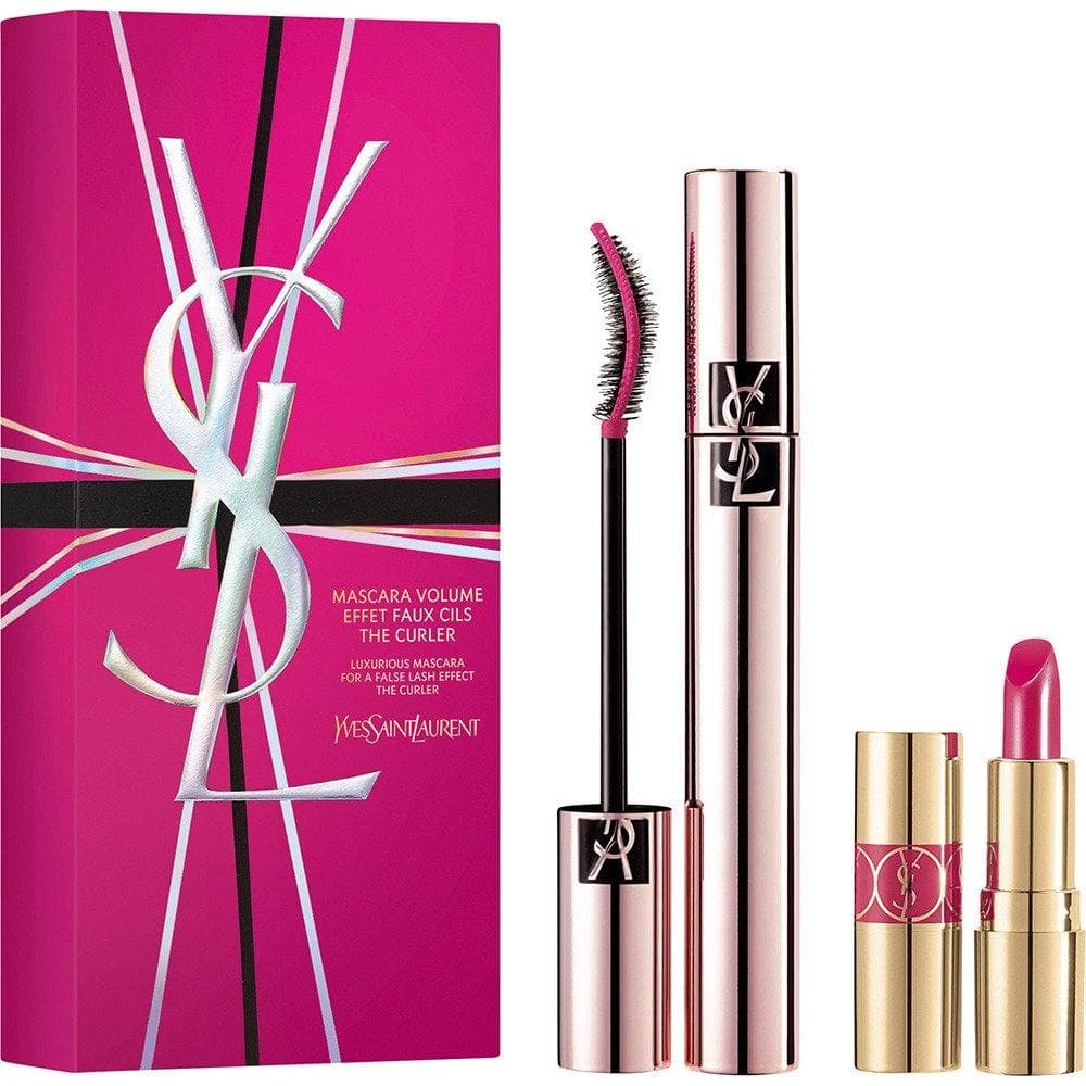 Yves Saint Laurent Volume Effet Faux Cils The Curler Mascara + Mini Rouge Volupt