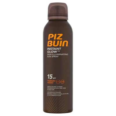Piz Buin Instant Glow Sun Spray SPF15 150ml