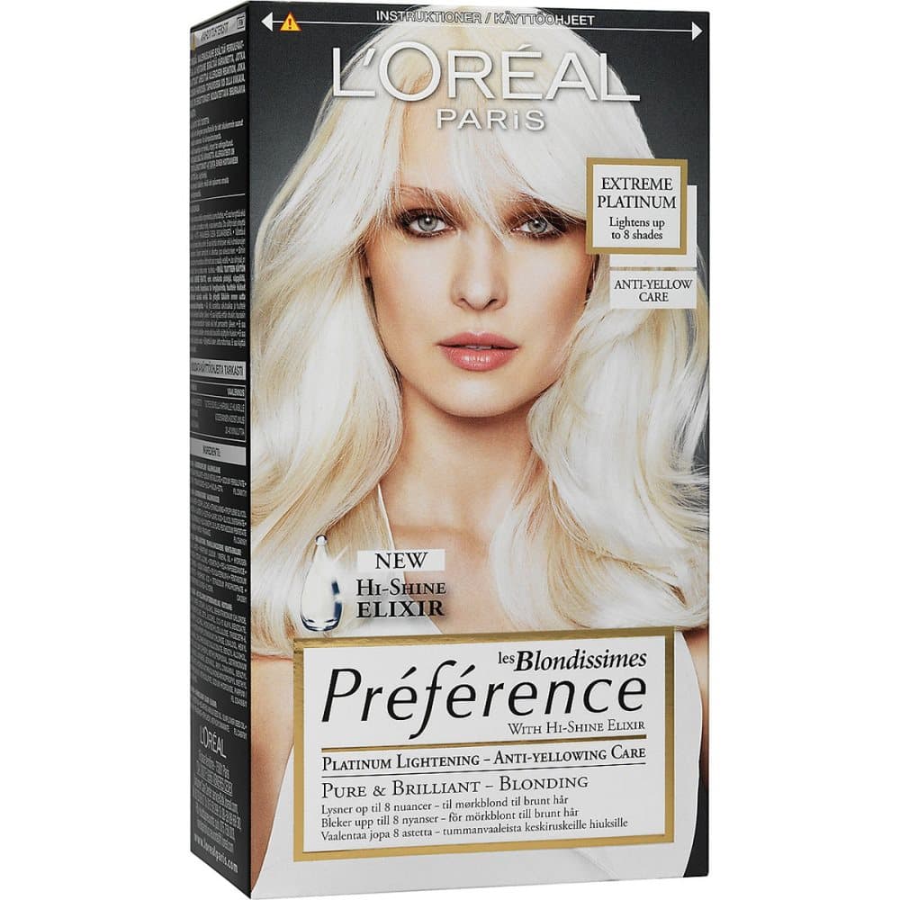 L'Oréal Paris, les Blondissimes Préférence Extreme Platinum,