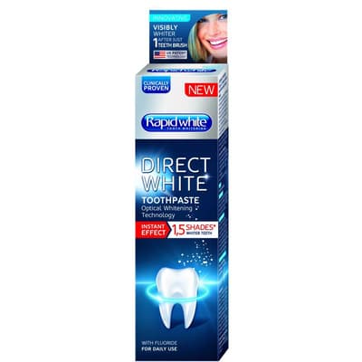 Rapid White Direct White Toothpaste 75ml