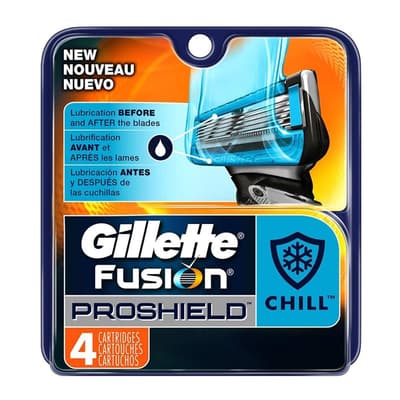 Gillette Fusion ProShield Chill 4-pack