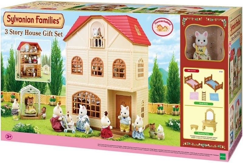 Sylvanian Families Trevåningshus med tillbehör 2738