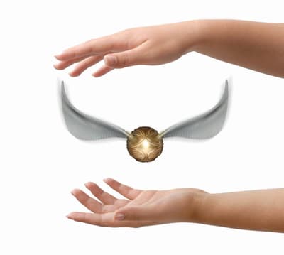 WOW! Stuff Collection Harry Potter Mystery Flying Snitch Det Gyldne Lyn