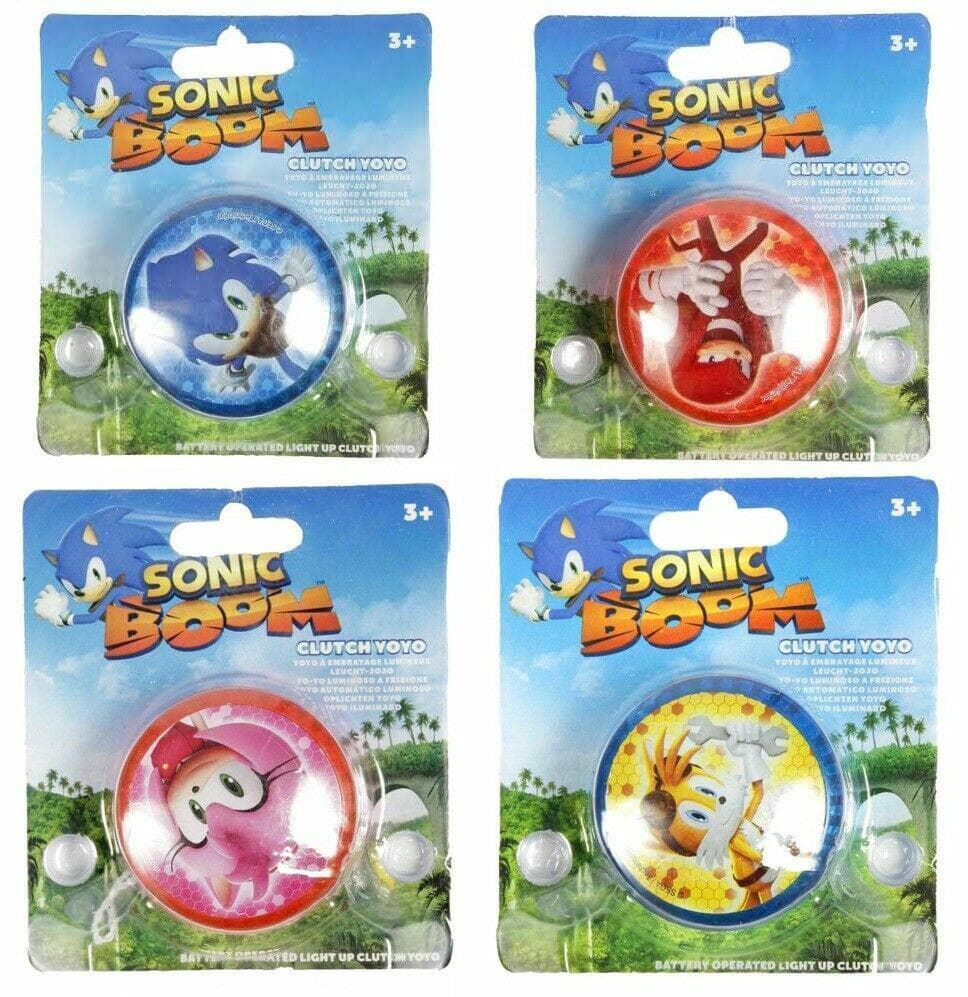2-pack Sonic The Hedgehog Sonic Boom Clutch YoYo med lys