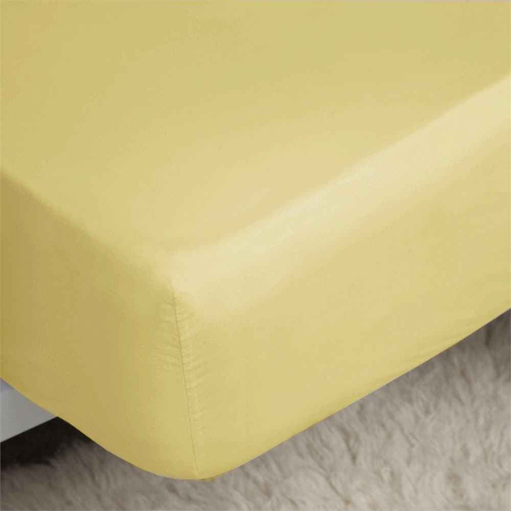 Belledorm 200 Thread Count Cotton Percale Deep Fitted Sheet