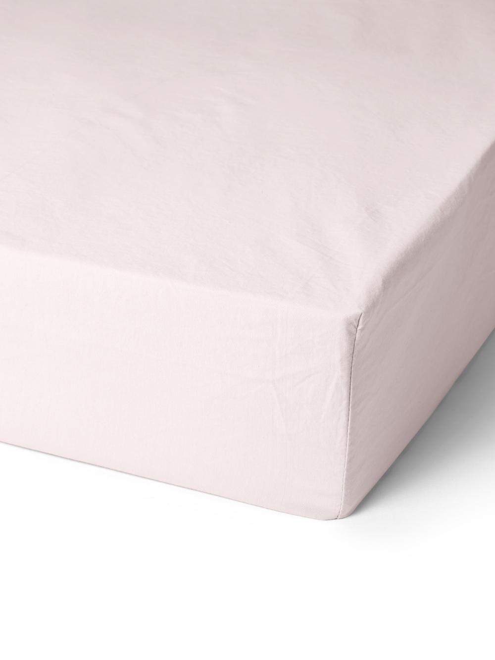 Bondeco Collection Muotoonommeltu lakana 140x200x45 Light pink