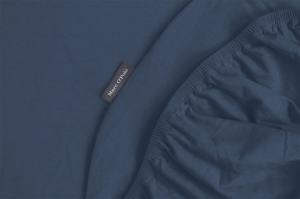 Marc O'Polo Jersey Dra-på lakan 180/200x200/220 cm Navy