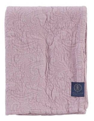 GRAND DESIGN - ÖVERKAST DUBBEL FLORAL QUILT 260X260 CM, ROSA