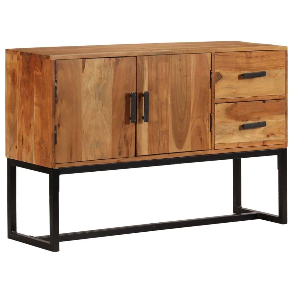 vidaXL Skjenk heltre akasie 115x30x70 cm brun