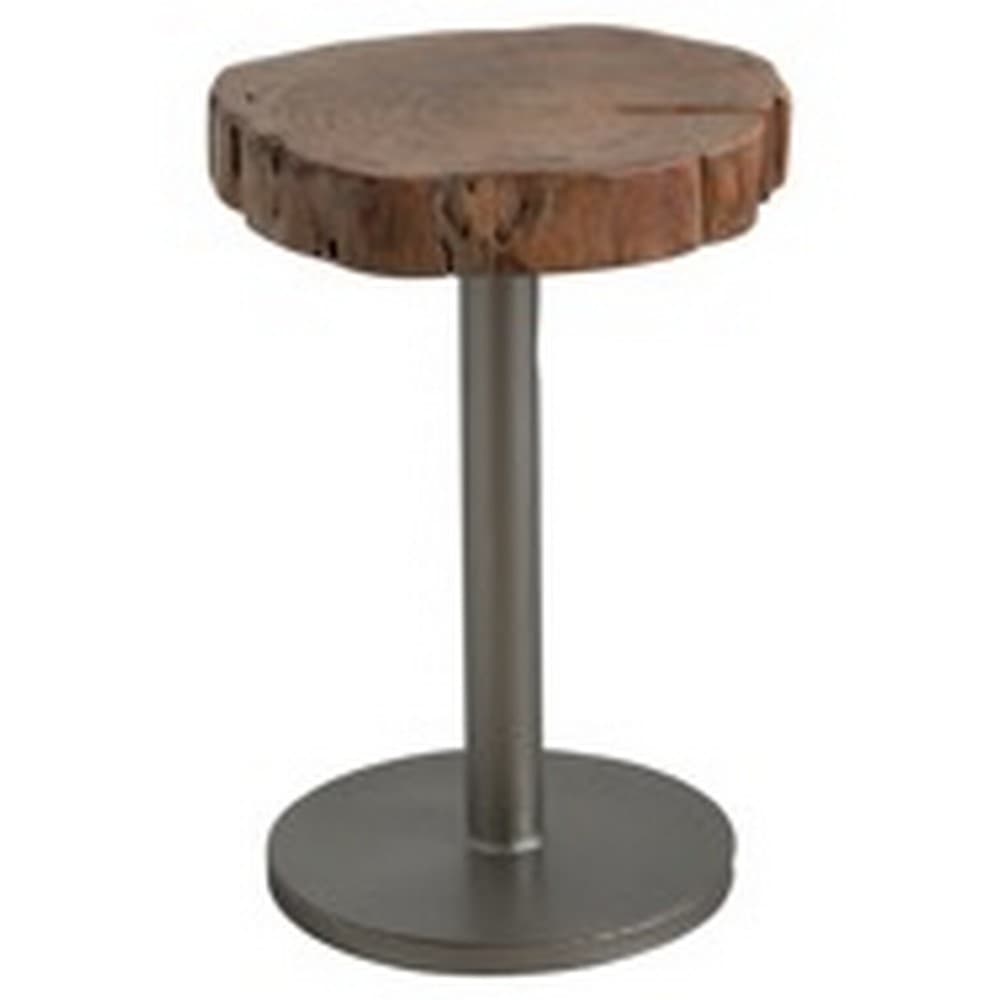Live Edge Tree Sliced Side Table