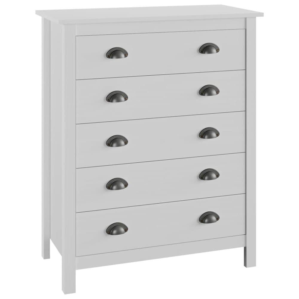 vidaXL Lipasto Hill Range 5 laatikkoa 79x40x96,5 cm täysi mänty