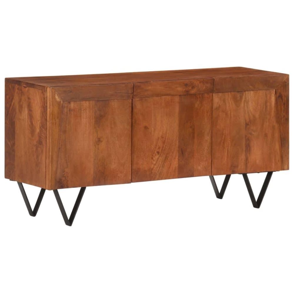 vidaXL Skänk 115x35x56 cm massivt mangoträ