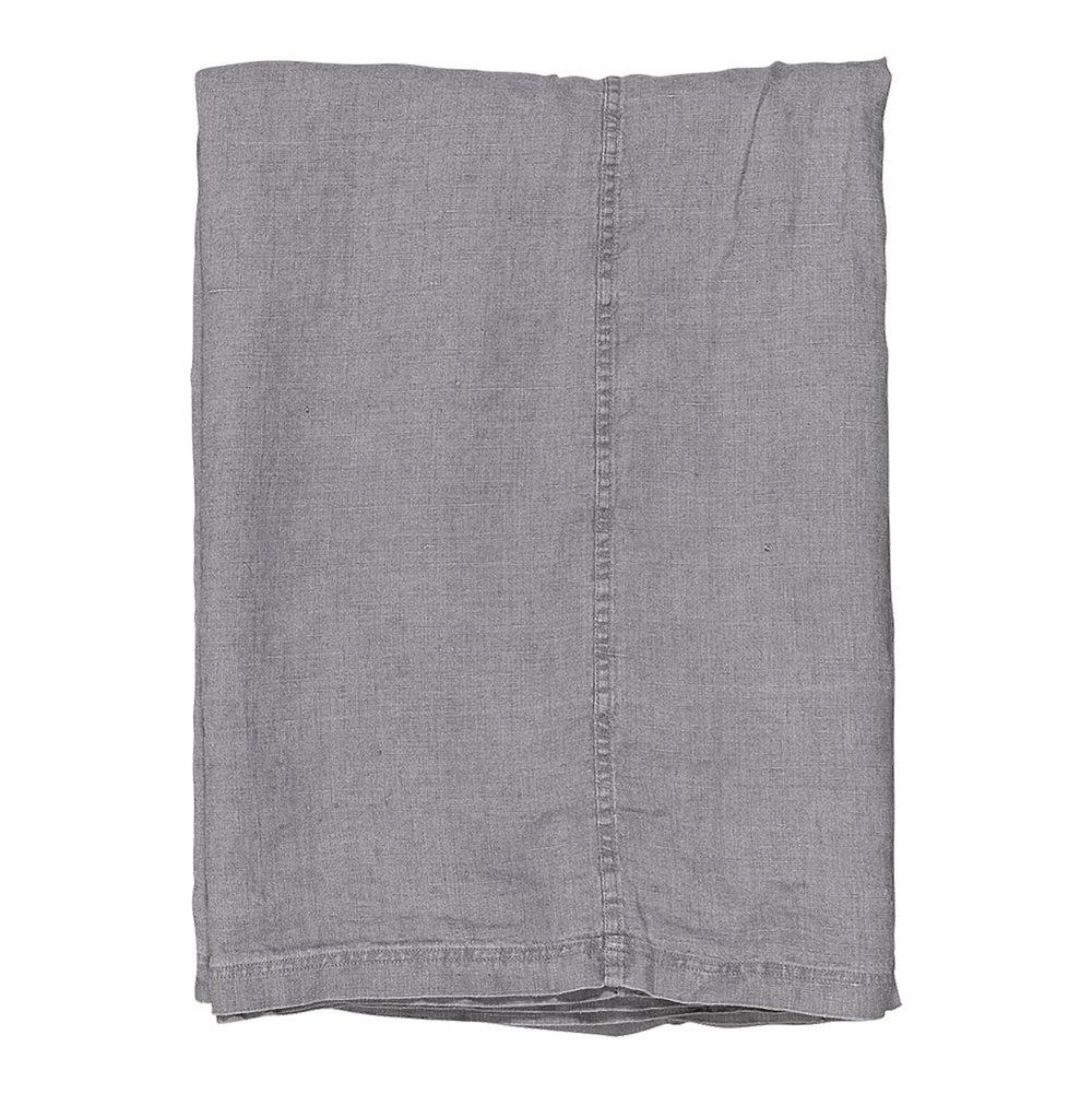 Linum West Överkast 100% Linne 260 x 250 cm Ljus Stengrå