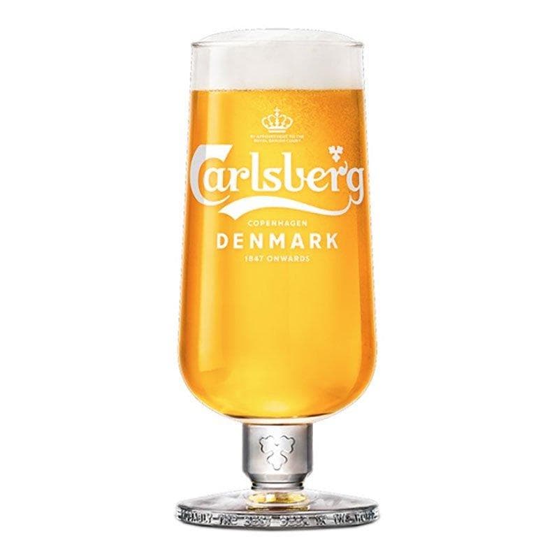 6-Pack - 25cl Ölglas Carlsberg Stemmed - Glas till Öl
