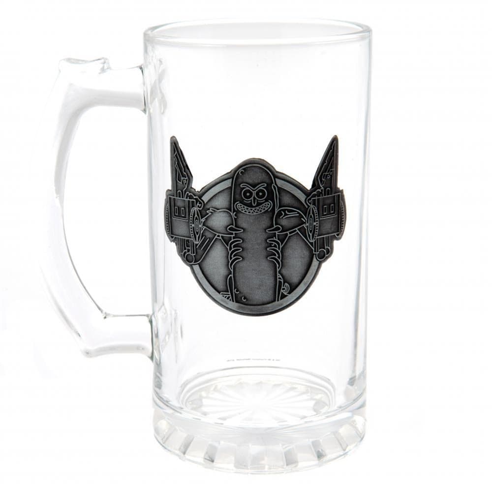 Rick And Morty Official Pickle Rick Glass Tankard