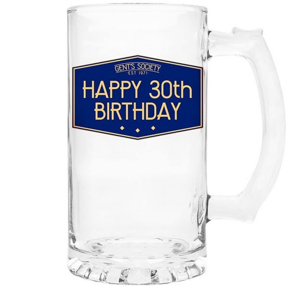Lesser & Pavey Gents Society Happy 30th Tankard
