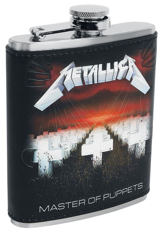 Hip flask: Metallica - Master of Puppets