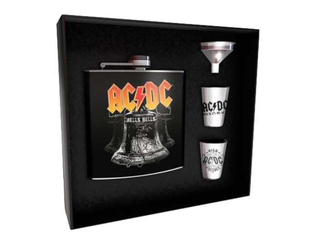 Hip flask set: AC/DC - Logo
