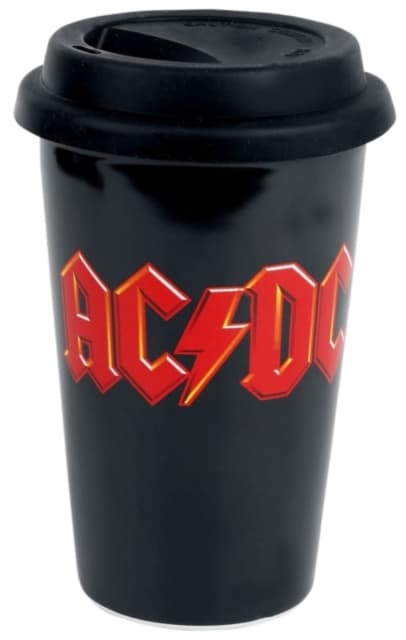 Travel mug: AC/DC - Logo