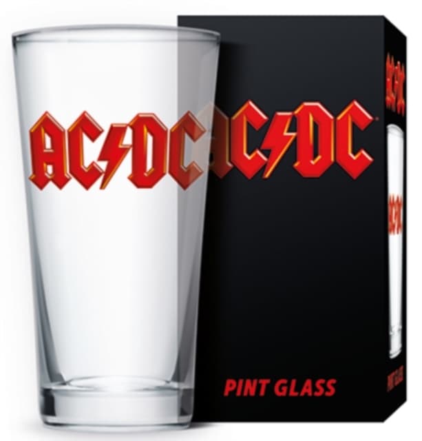 Beer glass: AC/DC - Logo