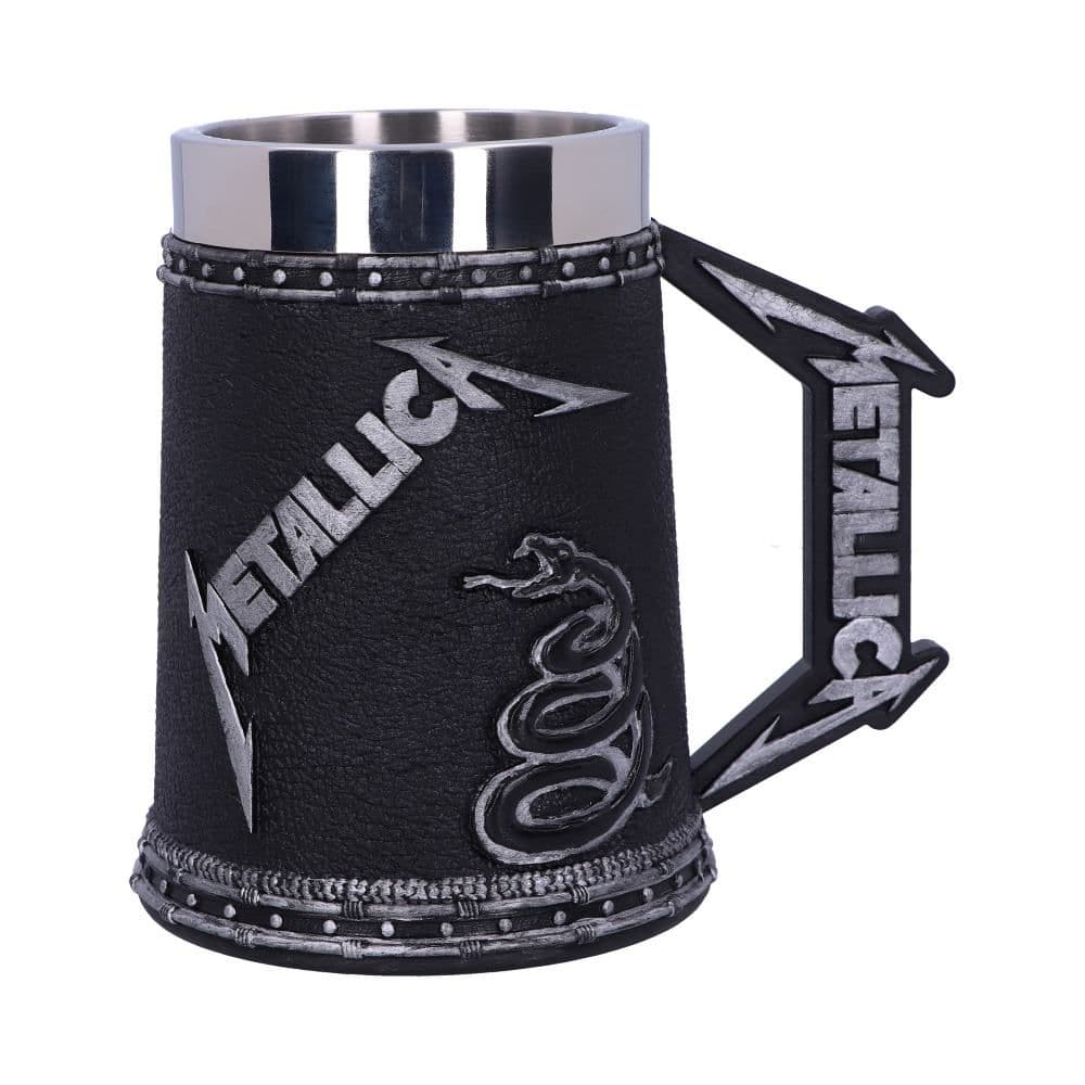 Beer tankard: Metallica - Black Album
