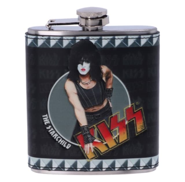Hip flask: KISS - The Starchild
