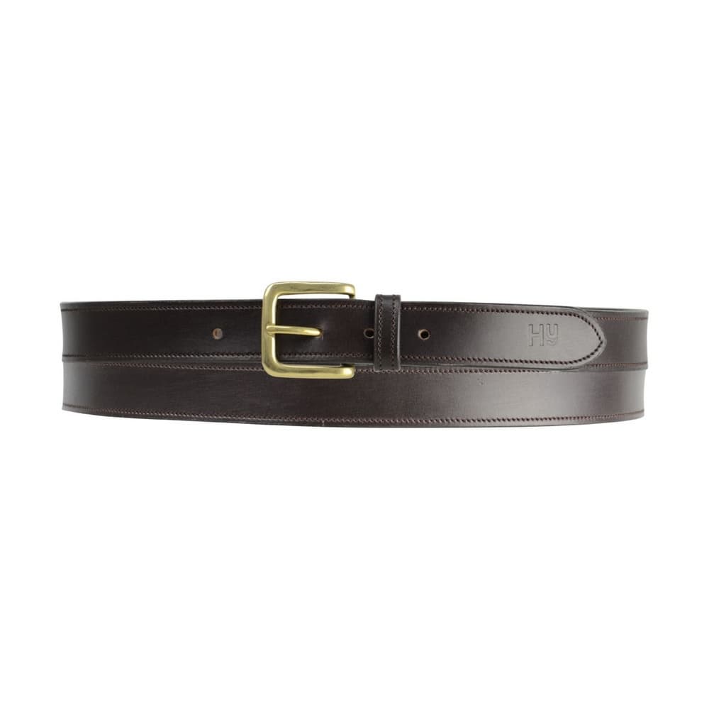 Hy Womens/Ladies Plain Leather Belt