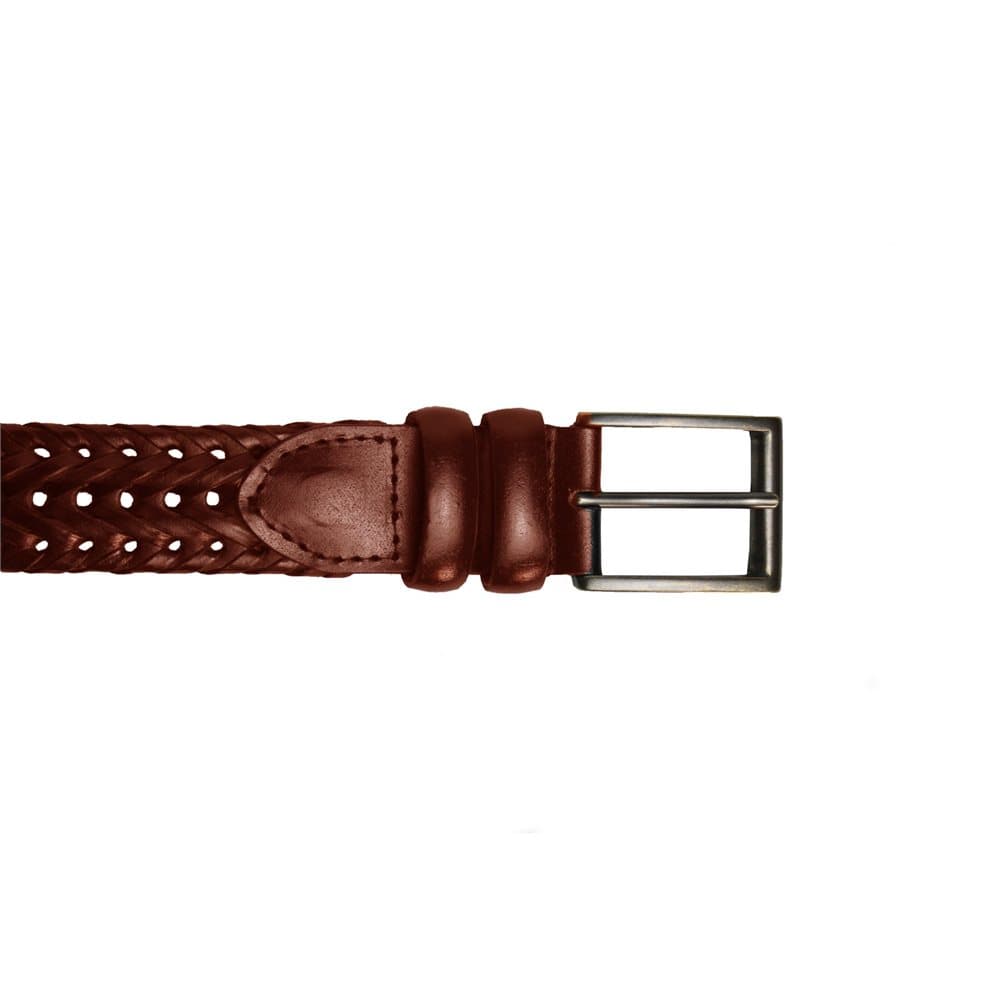 Eastern Counties Leather Mens Plaited Belt