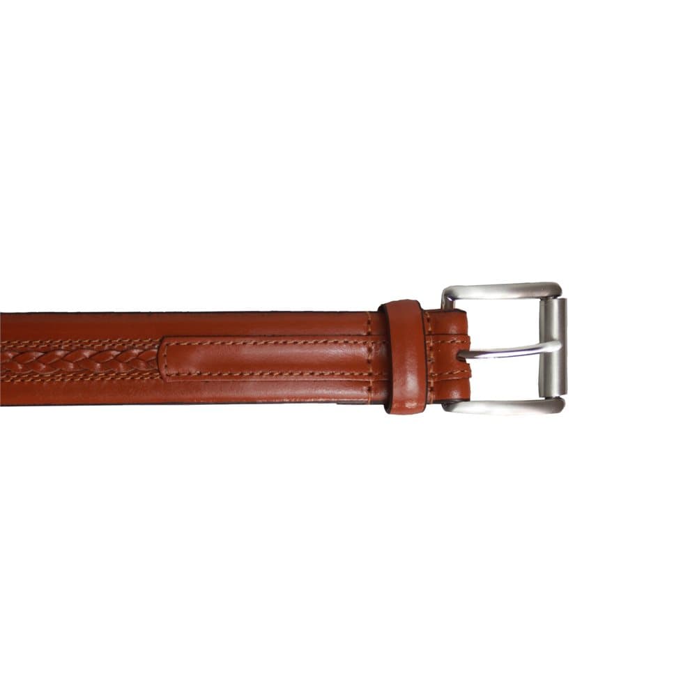 Eastern Counties Leather Mens Leather Braided Belt