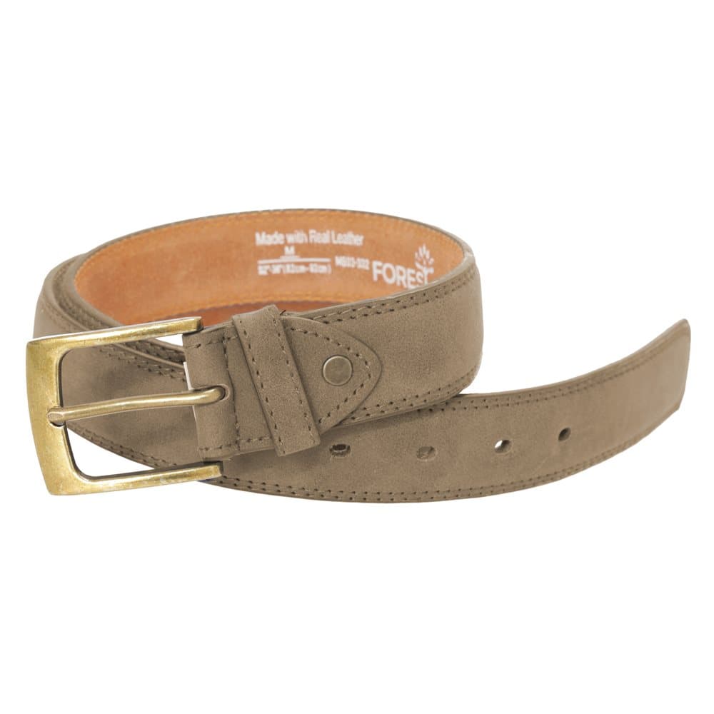 Forest Mens Thick Real Leather Belt