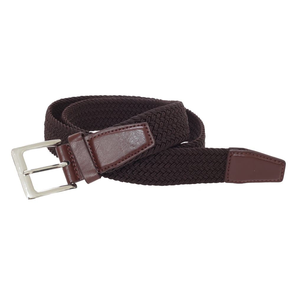 Stretchy Belts Mens Plain Weave Belt
