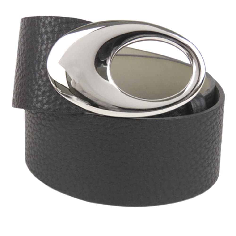 Bvlgari Leather Belt Black