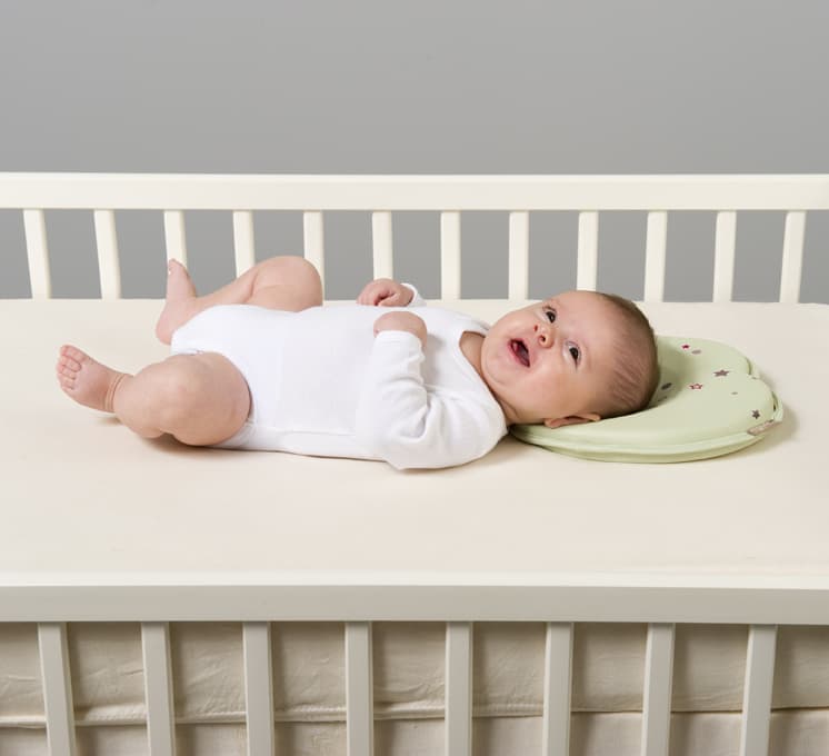 Babymoov - Ergonomisk BARNHÄLSOKUDDE, Undgå platt bakhuvud