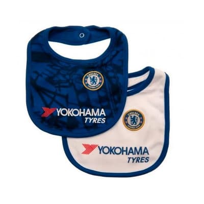 Chelsea FC Baby Haklappar (paket med 2)