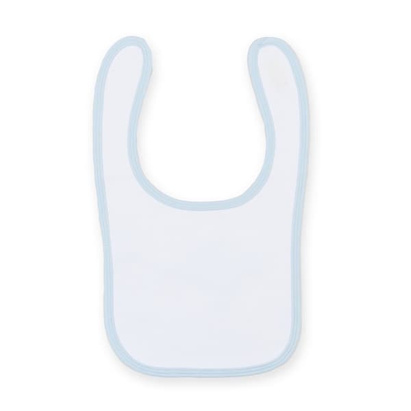 Larkwood Baby Unisex Bib med enfärgad och kontrastfärgad Bib