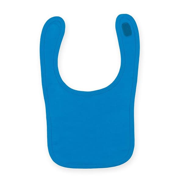 Larkwood Baby Unisex Plain & Contrast Bib