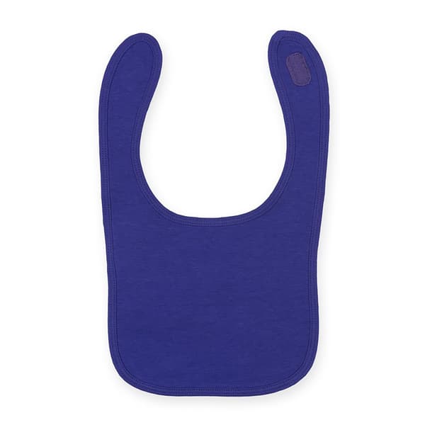 Larkwood Baby Unisex Bib med enfärgad och kontrastfärgad Bib