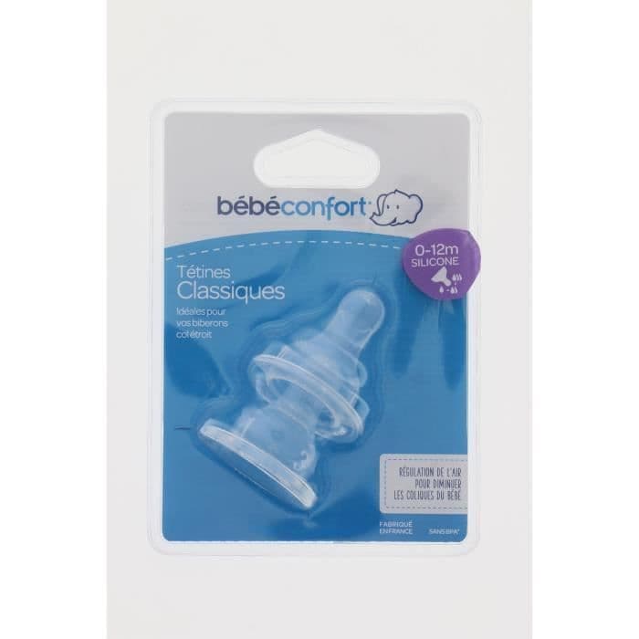 BABY CONFORT T2 silikonitutti (x2) - 3 nopeutta