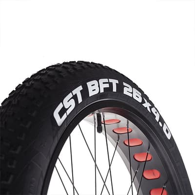 26" CST fatbike takarengas ja vanne 4" leveydellä