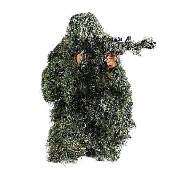 Ghillie maastopuku metsästykseen