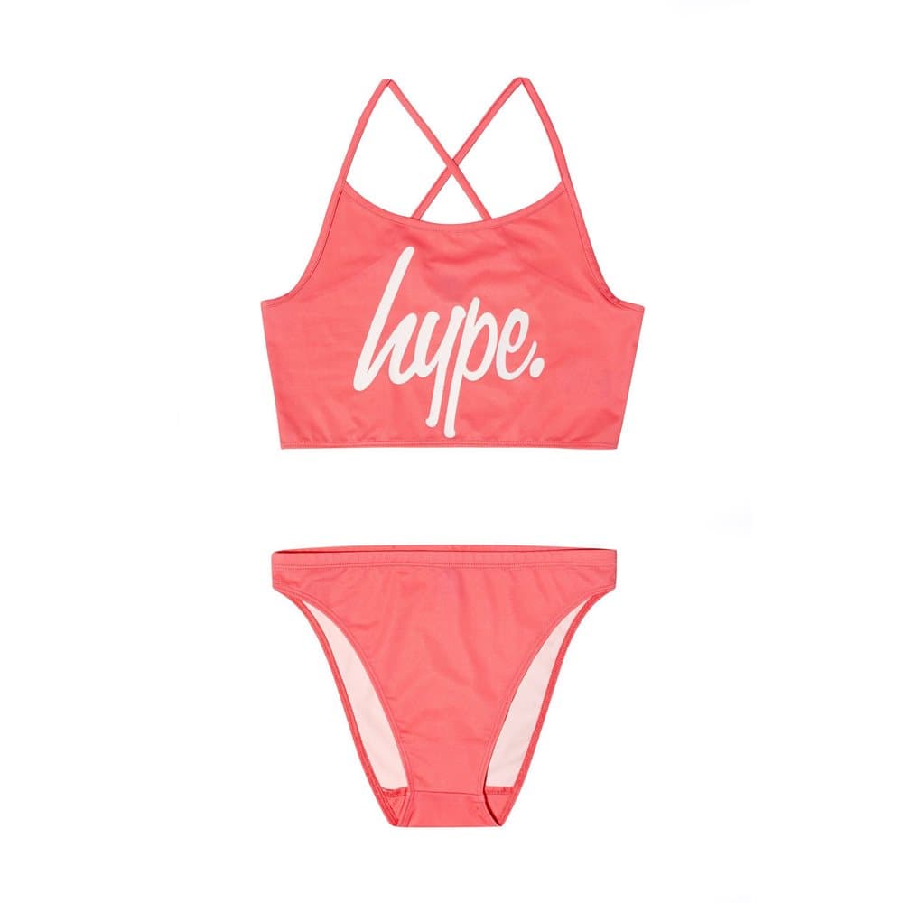 Hype Girls Script Bikini Set