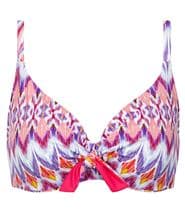 Chantelle Crepuscule Covering Underwire Bikini Bra Pattern-2
