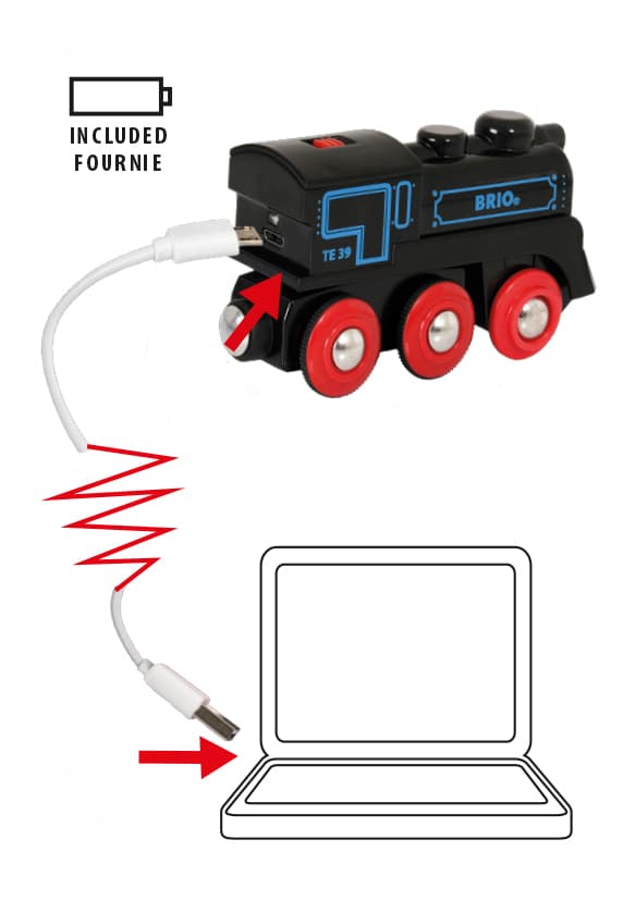 Rechargeable Locomotive Brio