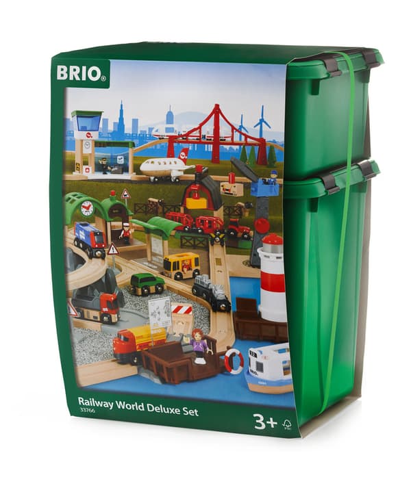 Brio World järnvägsset Deluxe