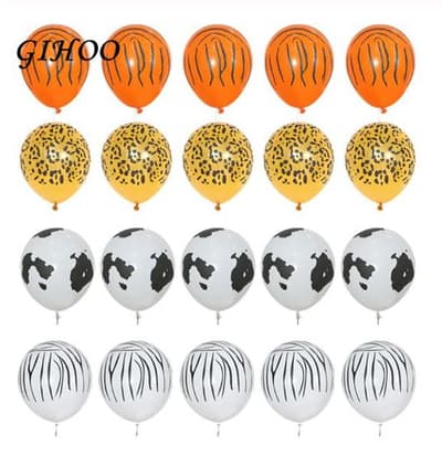 10-pack Djurballonger | Olika motiv