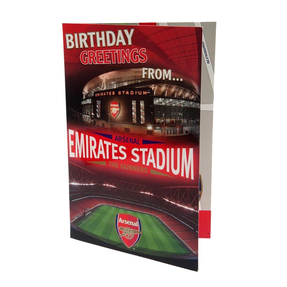 Arsenal FC Pop-Up Birthday Card
