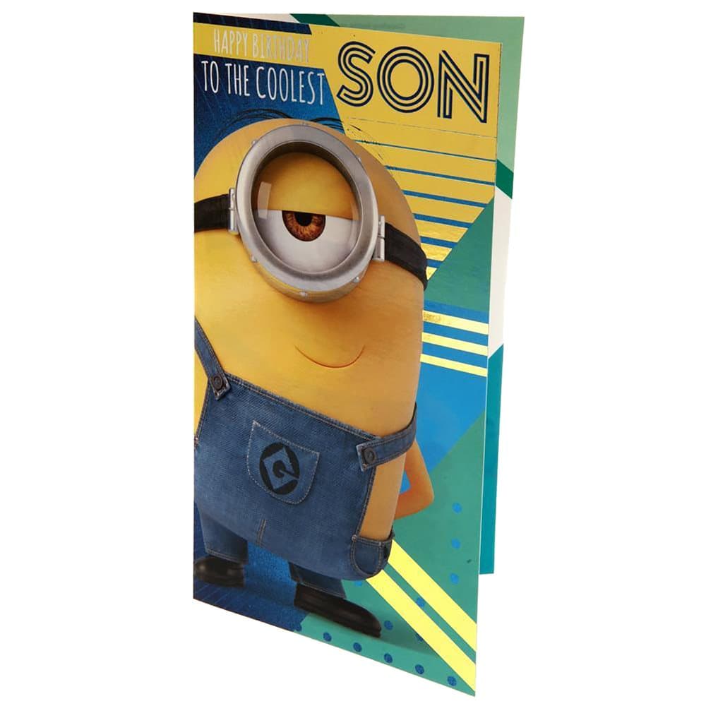 Despicable Me 3 Minion Son Birthday Card